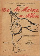 De la Marne au Rhin - Dessins des années de guerre 1914-1919 -2- Tome II
