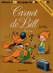 Boule et Bill -13ES- Carnet de Bill