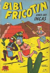 Bibi Fricotin (2e Série - SPE) (Après-Guerre) -34a1960- Bibi Fricotin chez les Incas