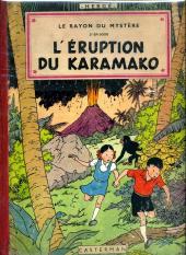 Jo, Zette et Jocko (Les Aventures de) -4B12- Le rayon du mystère 2e épisode, l'éruption du Karamako
