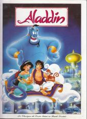 Les classiques du dessin animé en bande dessinée -10Pub- Aladdin