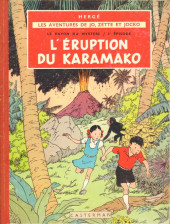 Jo, Zette et Jocko (Les Aventures de) -4B35- Le rayon du mystère 2e épisode, l'éruption du Karamako