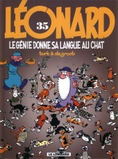 Léonard -35a2008- Le génie donne sa langue au chat