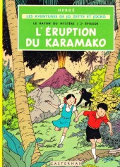 Jo, Zette et Jocko (Les Aventures de) -4B44- Le rayon du mystère 2e épisode, l'éruption du Karamako
