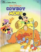 A golden book -7424- Cowboy mickey 