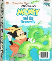 Couverture de A little golden book - Mickey and the beanstalk