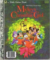 A little golden book -45909- Mickey's christmas carol