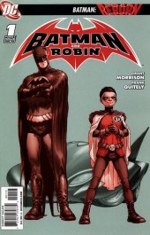 Batman and Robin (2009) -1b- Batman Reborn, Part One: Domino Effect - 3rd Print