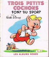 Les albums Roses (Hachette) -52a67- Trois petits cochons font du sport