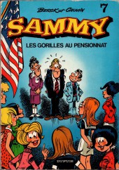 Couverture de Sammy -7- Les gorilles au pensionnat