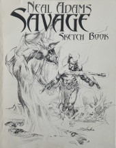 (AUT) Adams, Neal -1- Savage Sketch Book