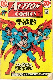 Action Comics (1938) -418- Who Can Beat Superman? More Supermen!