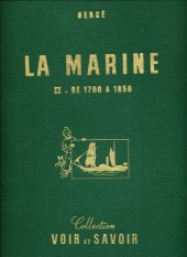 Chromos Hergé (Tintin raconte...) -5- La Marine II - De 1700 à 1850