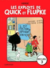 Quick et Flupke -3- (Casterman, couleurs) -REC3 80- Recueil 3