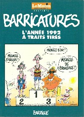Barricatures -12- L'Année 1992 à traits tirés