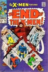 X-Men Vol.1 (The Uncanny) (1963) -46- The end of the X-Men