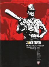 Judge Dredd : The Restricted Files (2010) -INT04- 2000 AD annuals & specials year: 2116-2134