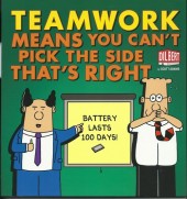 Dilbert (en anglais, Andrews McMeel Publishing) -38- Teamwork means you can't pick the side that's right