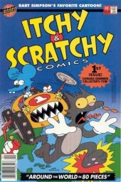 Itchy & Scratchy Comics (1993) -1- Around the World in 80 Pieces