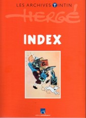 Tintin (Les Archives - Atlas 2010) - Index
