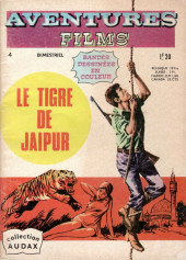 Aventures Films (2e Série - Arédit) -4- Le tigre de Jaïpur