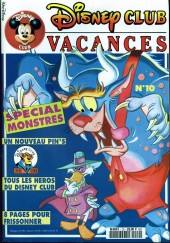 Disney Club Vacances -10- Spécial Monstres
