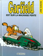 Garfield (Dargaud) -25a1999- Garfield est sur la mauvaise pente
