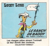 Lucky Luke (Publicité Tonimalt) -7- Le ranch de Baddy