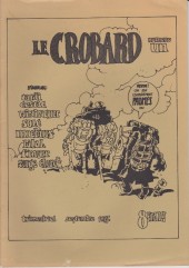 Le crobard -1- Numéro un