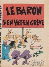 Le baron (Bissot) -23MR1554- Le Baron s'en va-t-en grève