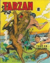 Tarzan (1re Série - Éditions Mondiales) - (Tout en couleurs) -8- La Malédiction