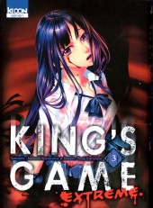King's Game Extreme -3- Tome 3