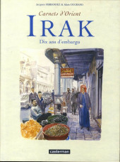Couverture de Carnets d'Orient (recueil) -3- Irak, dix ans d'embargo
