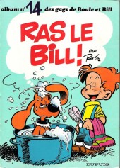Boule et Bill -14a1977- Ras le Bill !