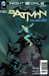 Batman (2011) -8Newsstand- Attack on Wayne Manor; The Call