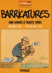 Barricatures -9- Une année à traits tirés, mars 89 - février 90