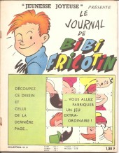 Bibi Fricotin (Jeunesse Joyeuse) puis (Le Journal de) -8- Bimestriel N°8