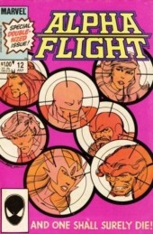 Alpha Flight Vol.1 (1983) -12- ... and one shall surely die