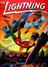 Lightning Comics (1940) -9- Lightning 2-3