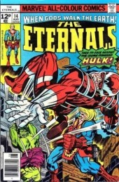 The eternals vol.1 (1976) -14UK- Ikaris and the cosmic powered hulk