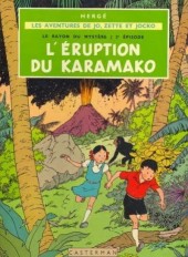 Jo, Zette et Jocko (Les Aventures de) -4B40t- Le rayon du mystère 2e épisode, l'éruption du Karamako
