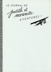 Le journal de Judith et Marinette -HS- Aventures !