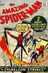 Couverture de The amazing Spider-Man Vol.1 (1963) -1- Spider-Man - The chameleon strikes!
