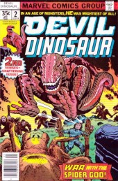 Devil Dinosaur (1978) -2- Devil's war!