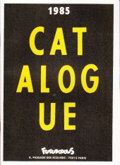 (DOC) Futuropolis -Cat 1985- Futuropolis -1985 - Catalogue