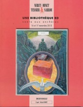 (Catalogues) Ventes aux enchères - Néret-Minet & Tessier - Néret-Minet, Tessier & Sarrou - Une bibliothèque BD - 16 et 17 novembre 2013 - Paris Drouot-Richelieu
