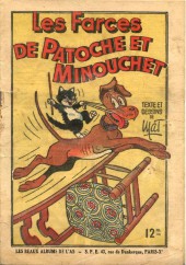 Couverture de Patoche et Minouchet -2- Les farces de Patoche et Minouchet