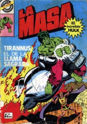La masa (¡el increíble Hulk! - Bruguera) -14- Tirannus el de la llama sagrada