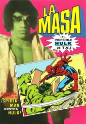 La masa (¡el increíble Hulk! - Bruguera) -Extra- ¡Spider-Man contra Hulk!