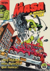 Masa (la) (El increíble Hulk - Forum) -38- ¡Hoy Hulka... más agresiva que nunca!
